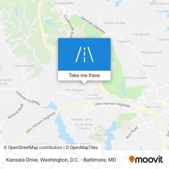 Mapa de Kansala Drive