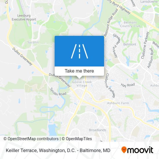 Keiller Terrace map