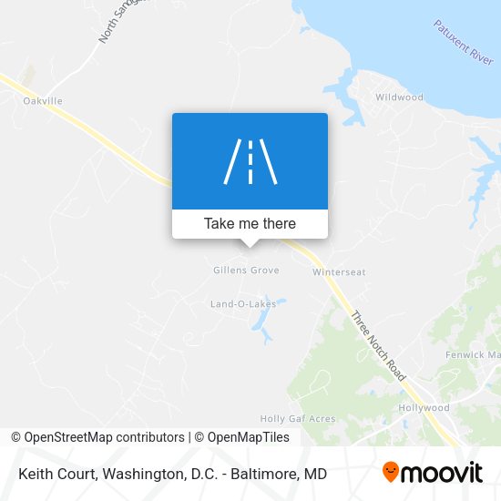 Keith Court map