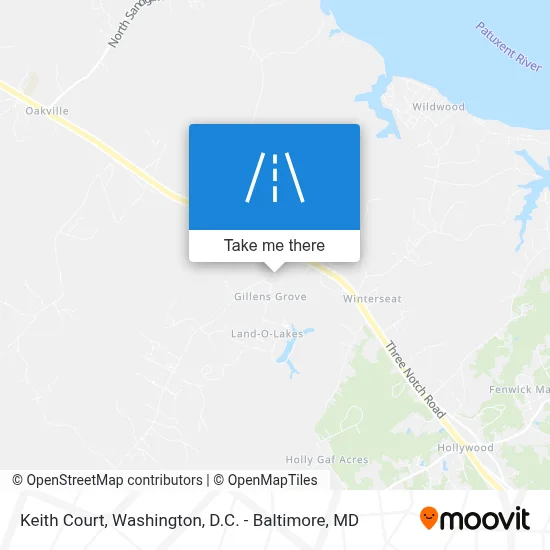 Keith Court map
