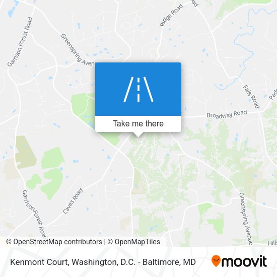 Kenmont Court map