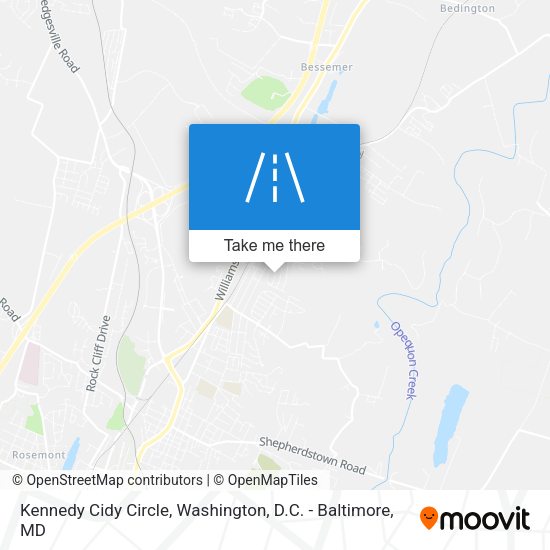 Kennedy Cidy Circle map
