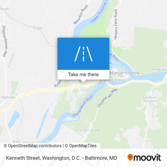 Kenneth Street map
