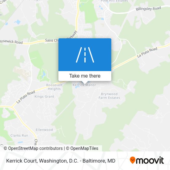 Kerrick Court map