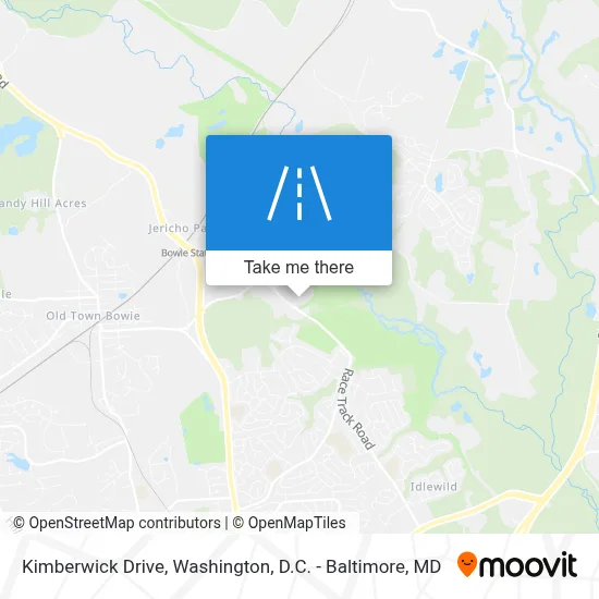 Kimberwick Drive map