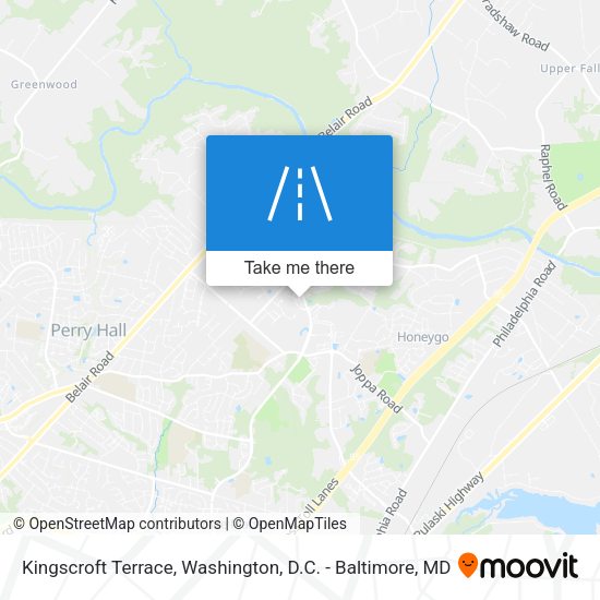 Mapa de Kingscroft Terrace