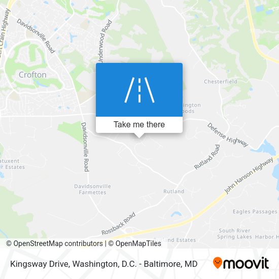 Mapa de Kingsway Drive