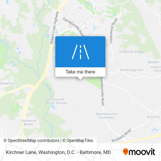Kirchner Lane map