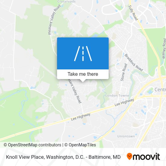 Knoll View Place map