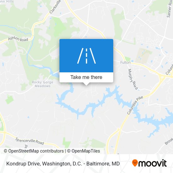 Kondrup Drive map