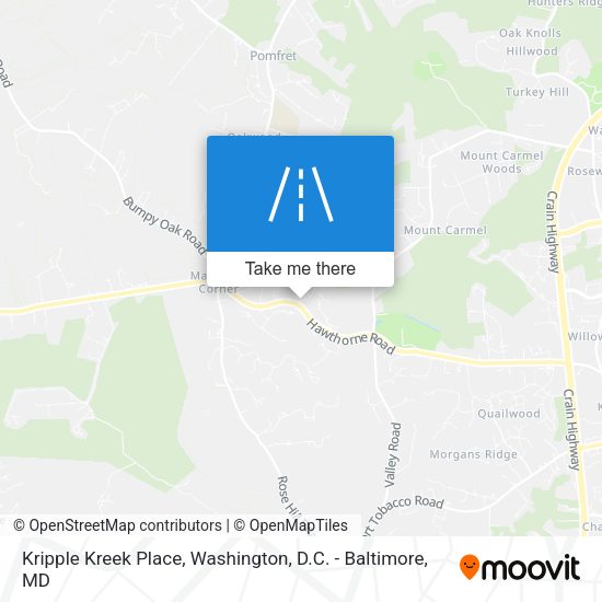 Mapa de Kripple Kreek Place