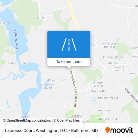 Lacrosse Court map