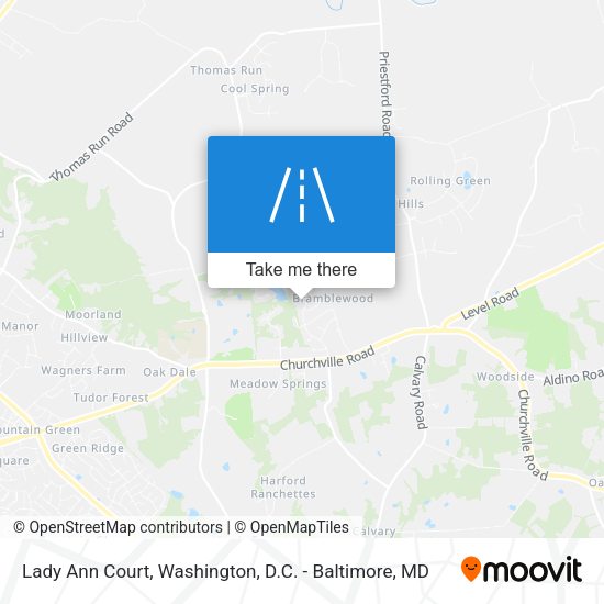 Lady Ann Court map