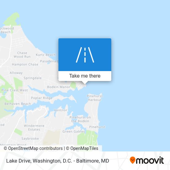 Mapa de Lake Drive