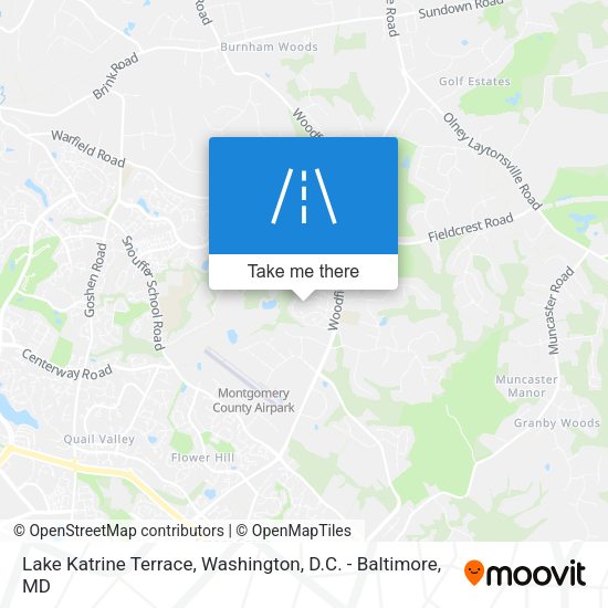 Lake Katrine Terrace map