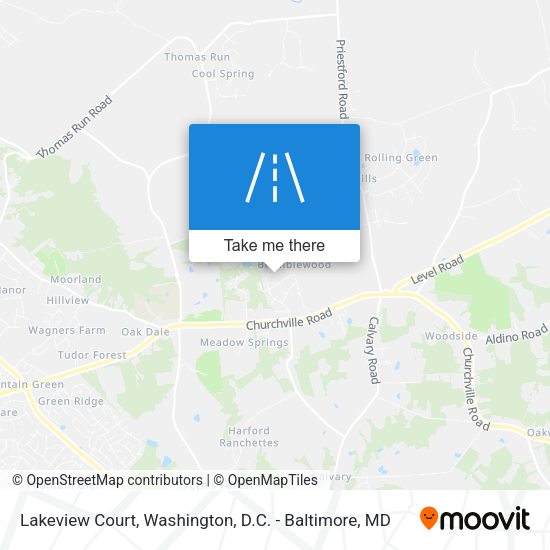 Lakeview Court map
