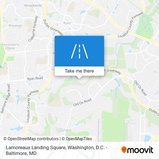 Lamoreaux Landing Square map