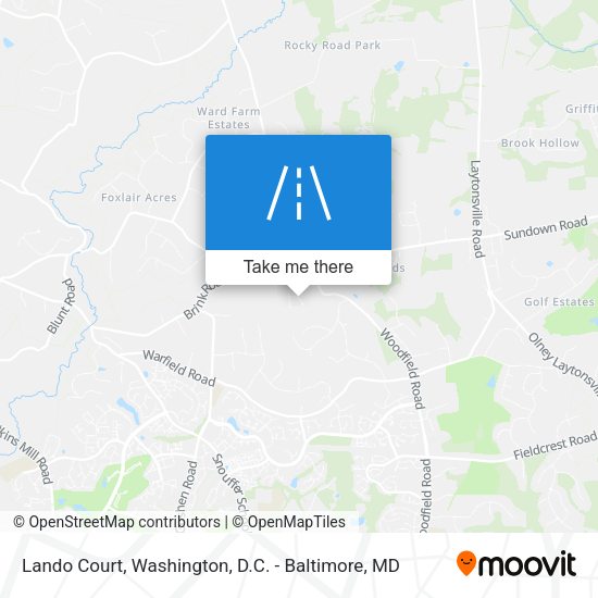 Lando Court map