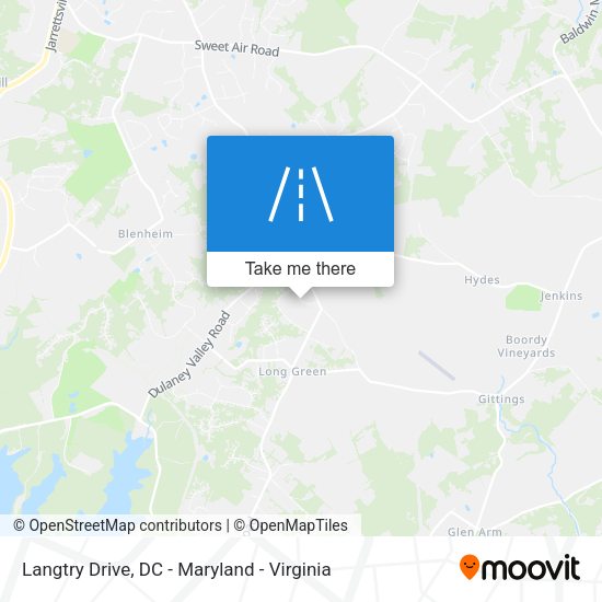 Langtry Drive map