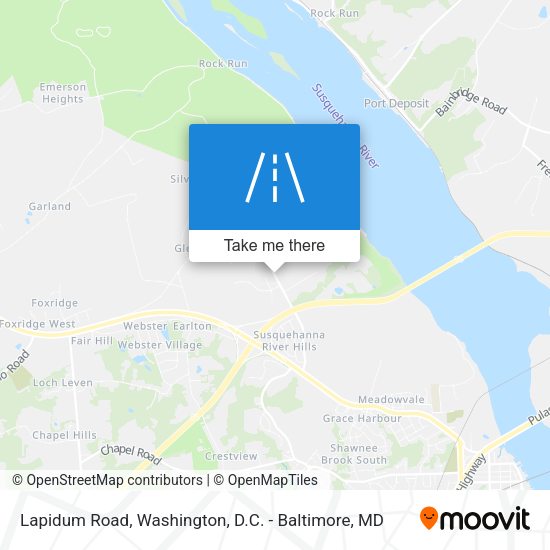 Lapidum Road map