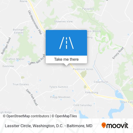 Lassiter Circle map