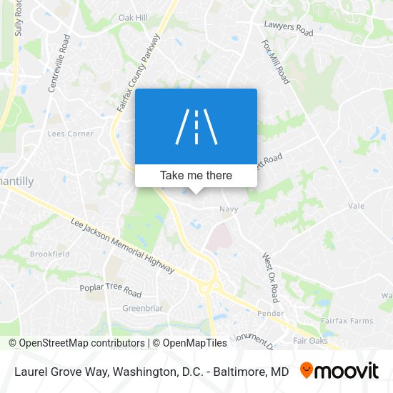 Mapa de Laurel Grove Way