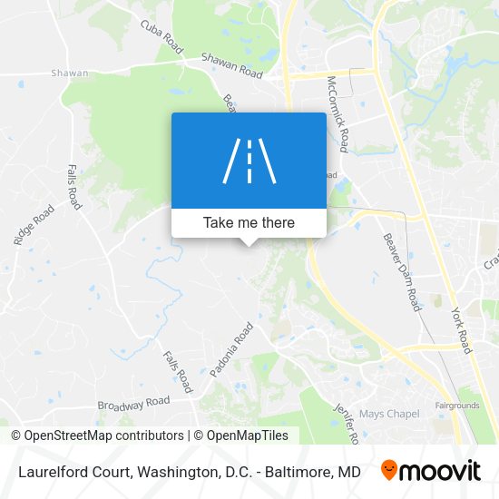 Laurelford Court map