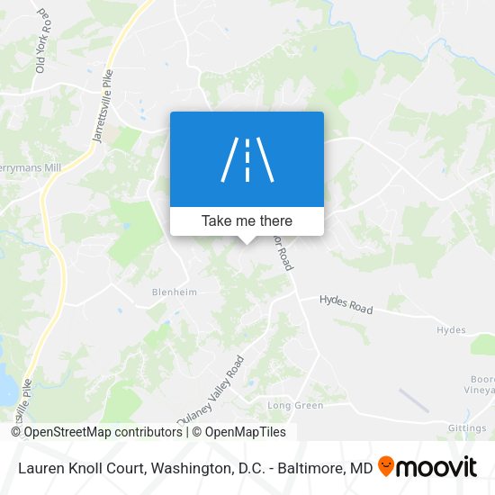 Mapa de Lauren Knoll Court