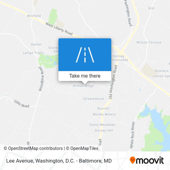 Mapa de Lee Avenue