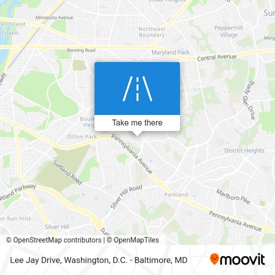 Lee Jay Drive map