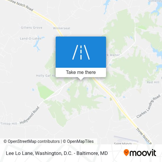 Lee Lo Lane map