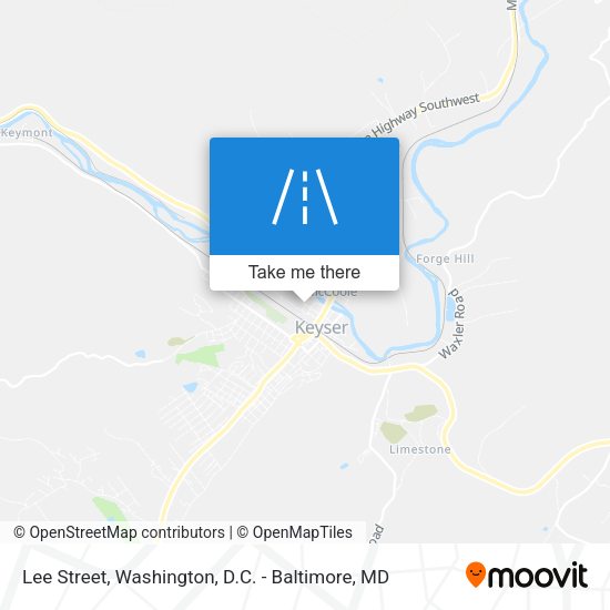 Mapa de Lee Street