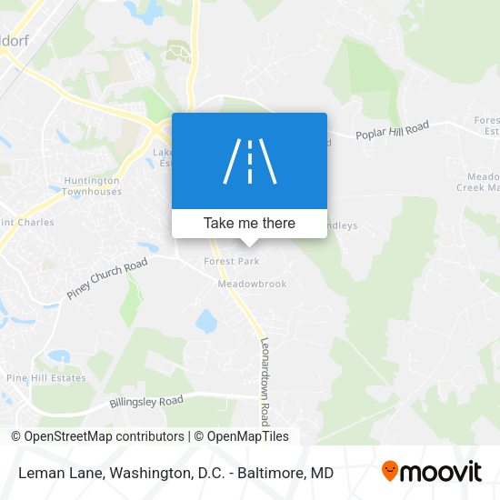 Mapa de Leman Lane