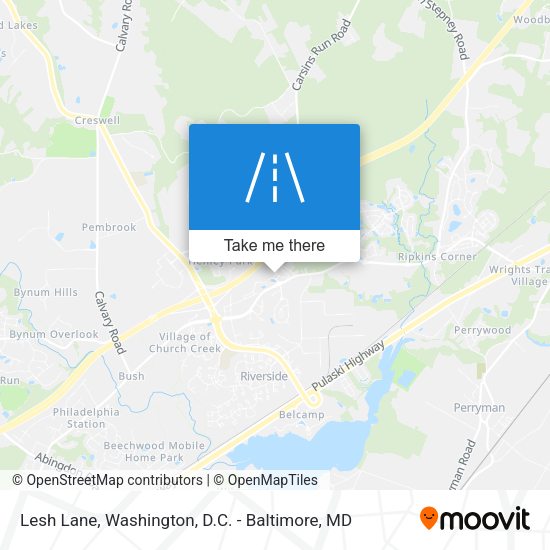 Mapa de Lesh Lane
