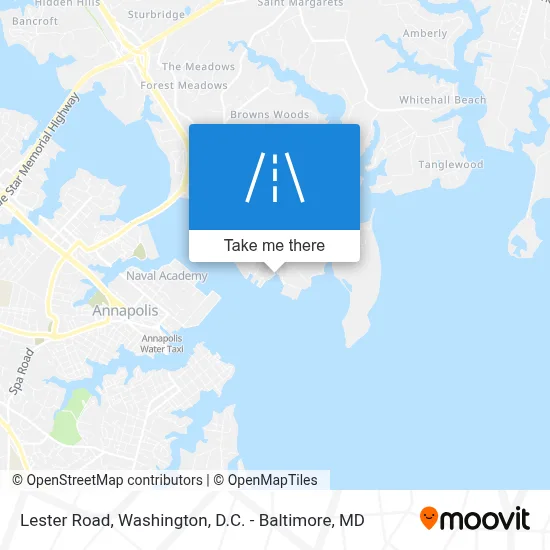 Lester Road map