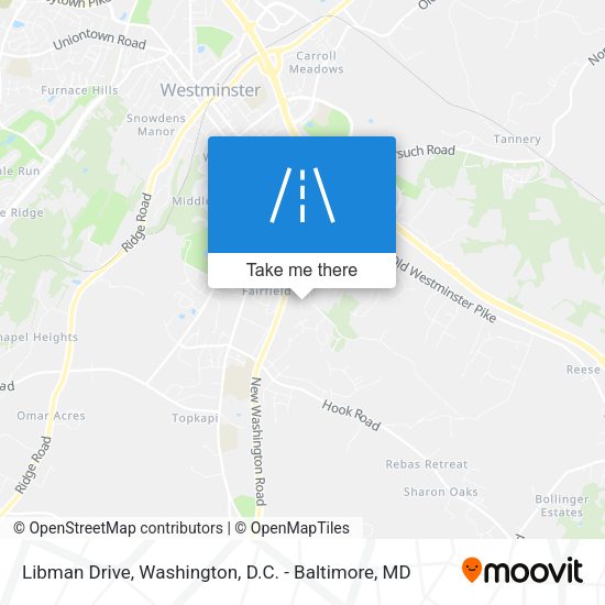 Mapa de Libman Drive