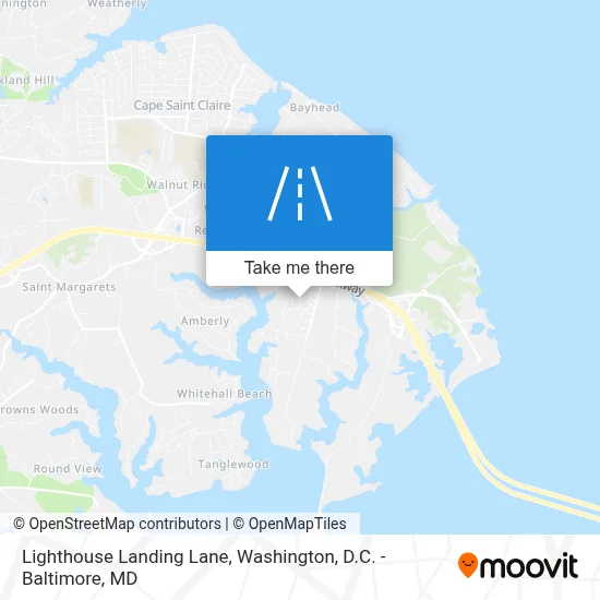Lighthouse Landing Lane map