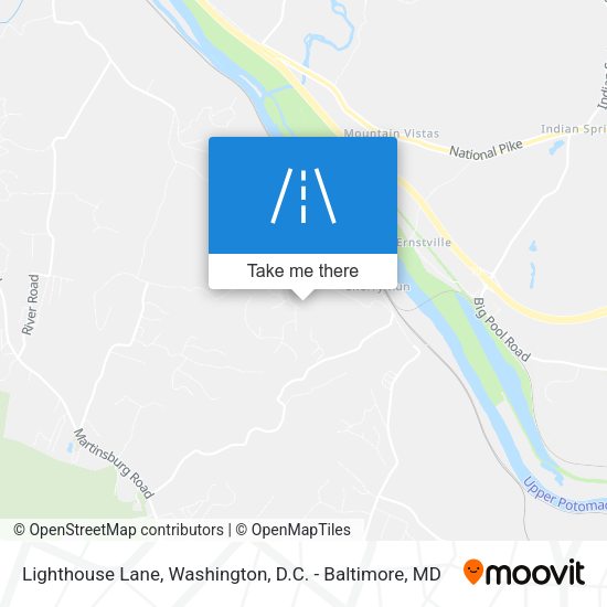 Lighthouse Lane map