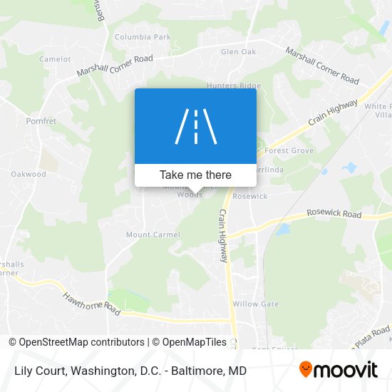 Lily Court map