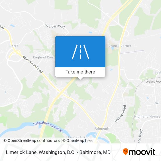 Limerick Lane map