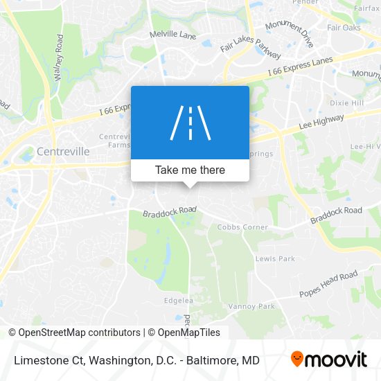 Limestone Ct map