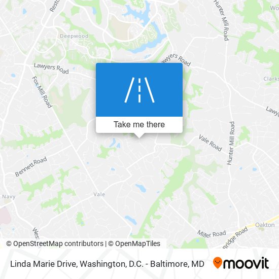 Linda Marie Drive map