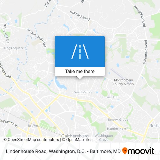 Lindenhouse Road map