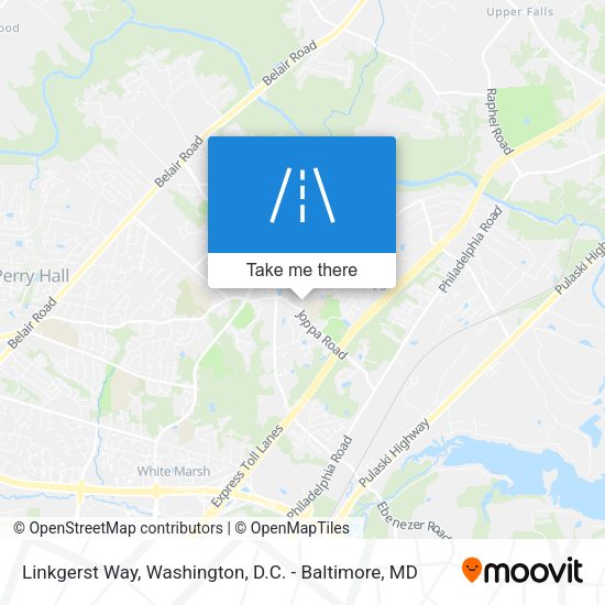Linkgerst Way map