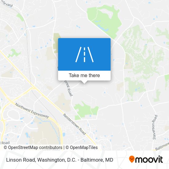 Mapa de Linson Road