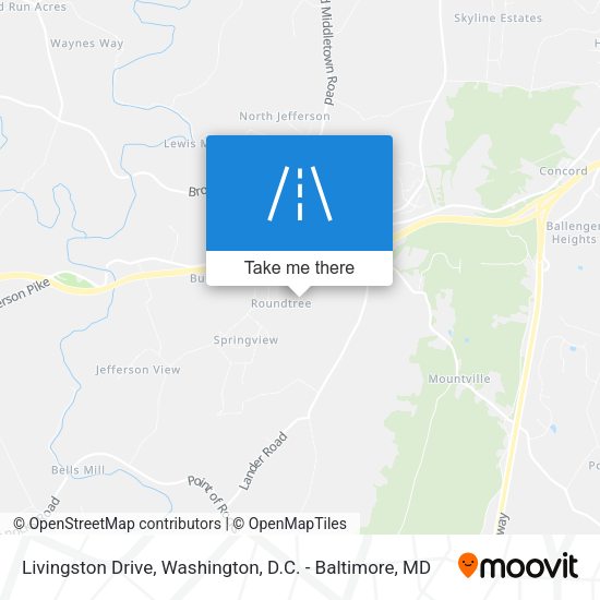 Livingston Drive map