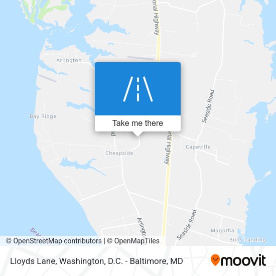 Mapa de Lloyds Lane