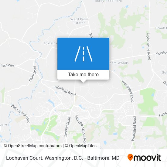 Lochaven Court map