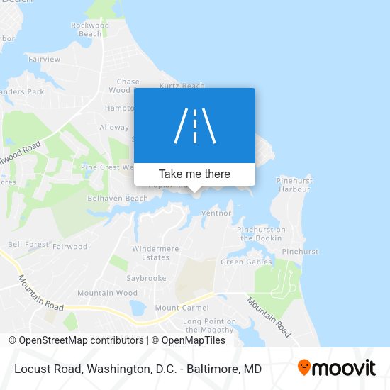 Mapa de Locust Road