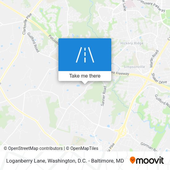 Mapa de Loganberry Lane